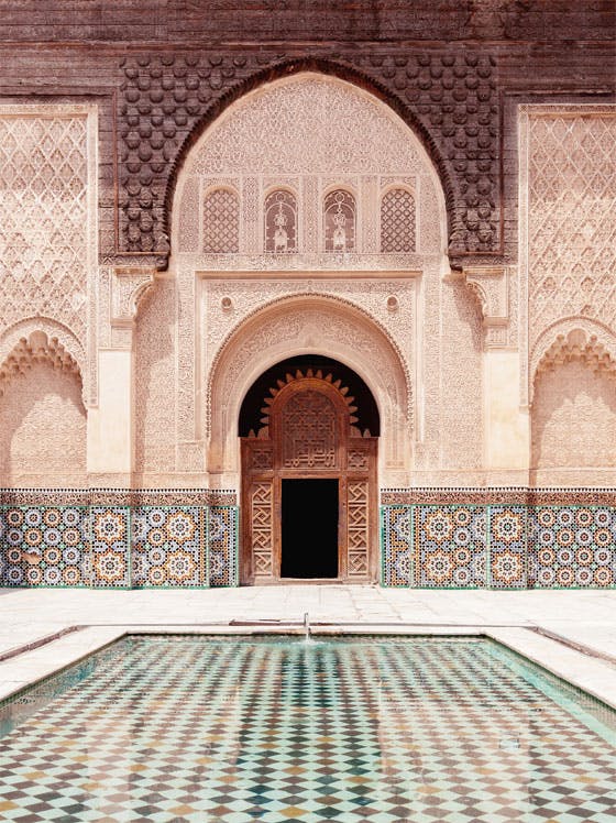 Marrakech Facade Juliste 0
