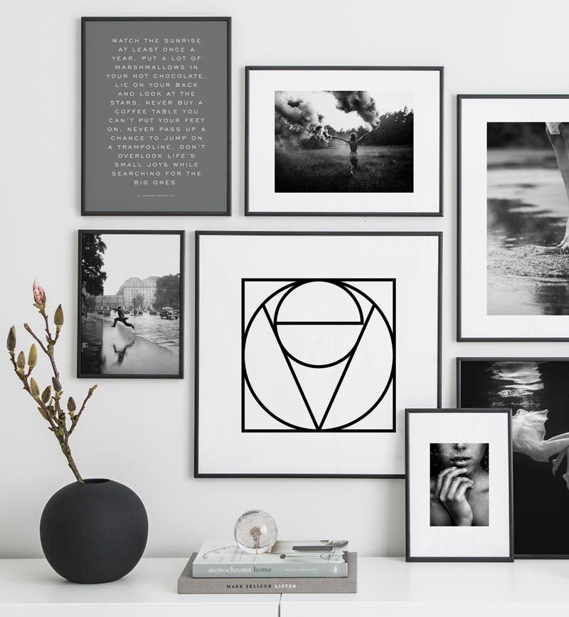 Black Metal Frame 21x30 cm - Shop black frames online