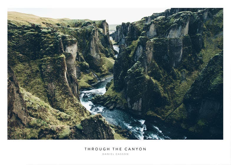 Through the Canyon Poster 0