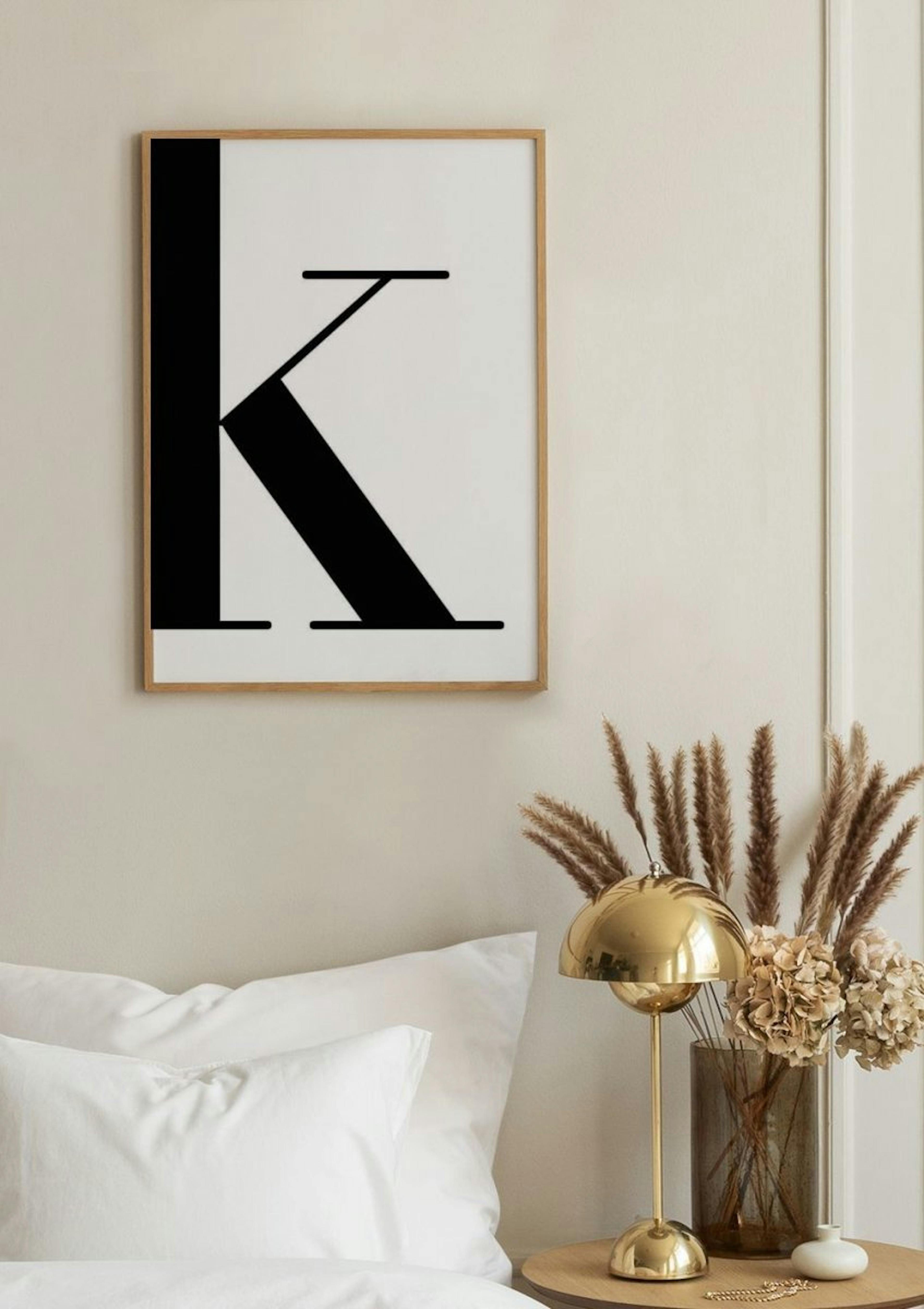 Letter K Poster thumbnail