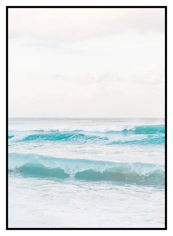 Óceánparti hullám poszter (50x70 cm) - Poster Store