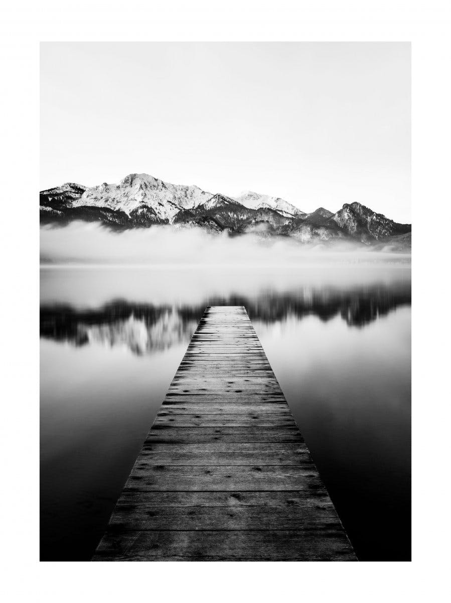 Jetty on the Lake Poster 0