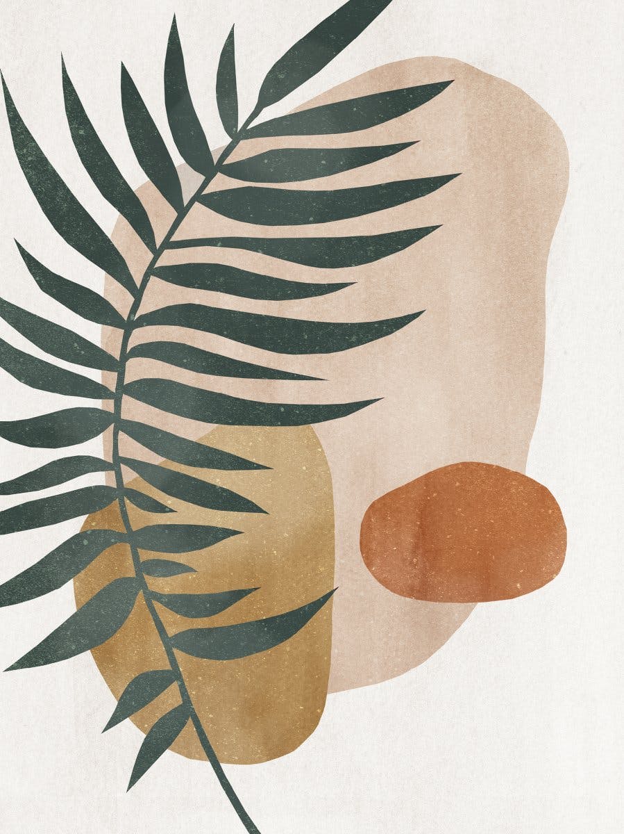나뭇가지 추상화 포스터 0