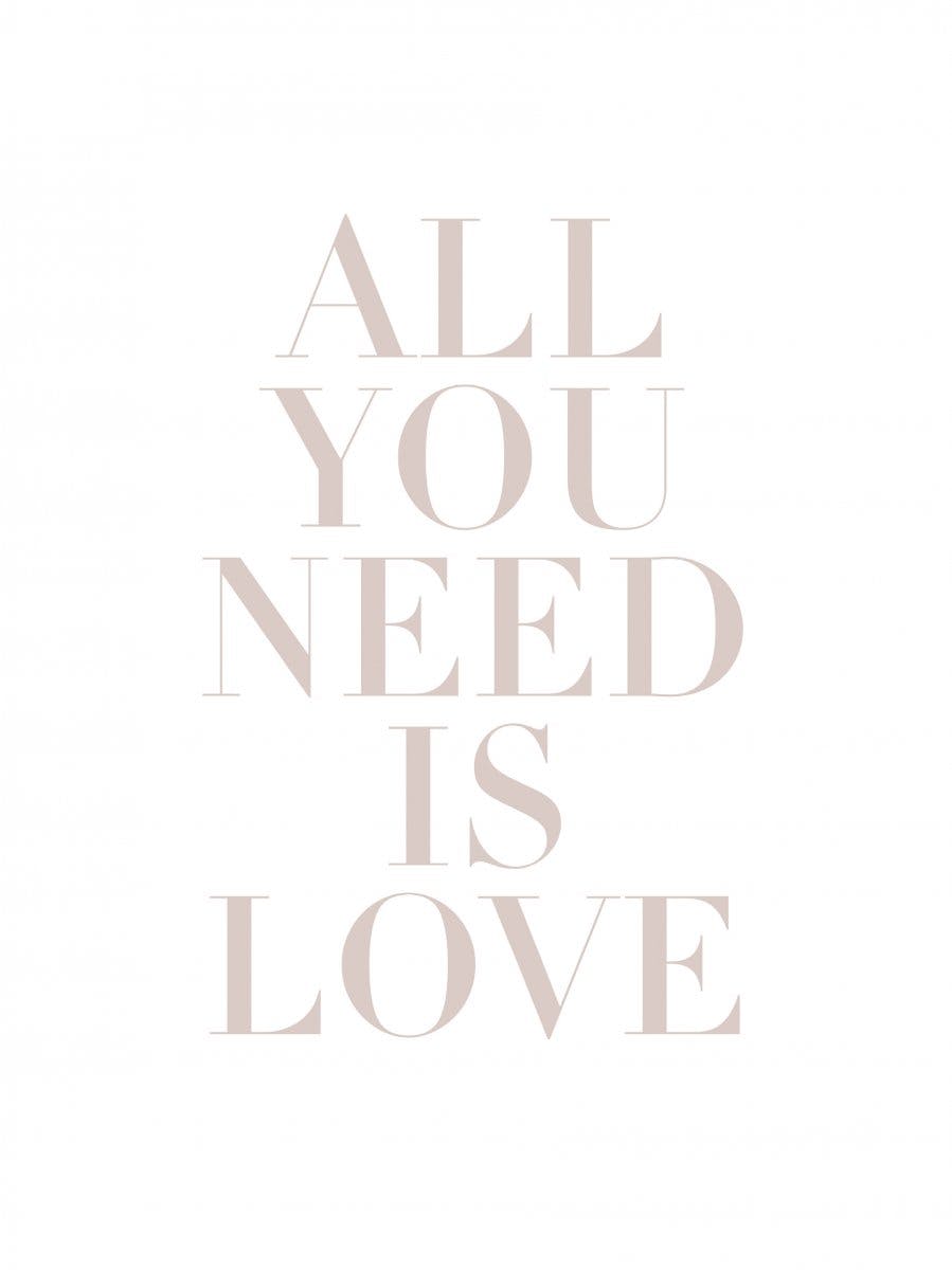 All You Need is Love poszter 0