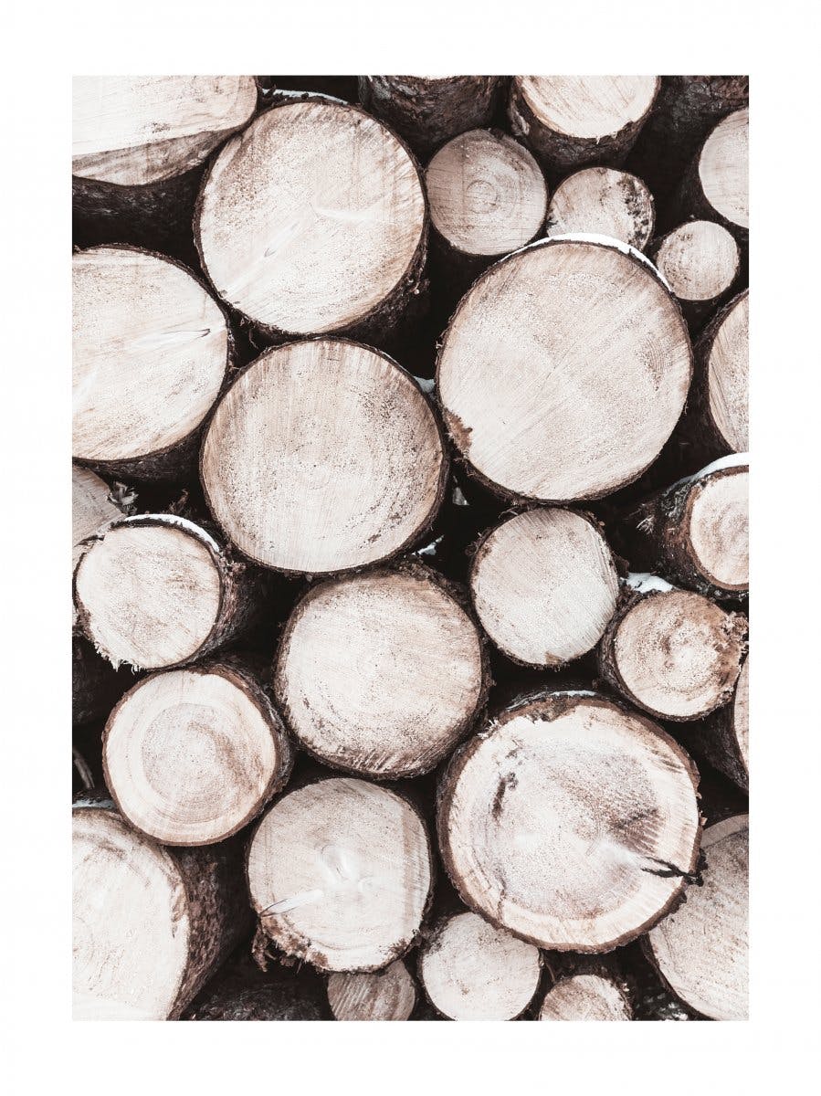 Pile of Wood Poster 0