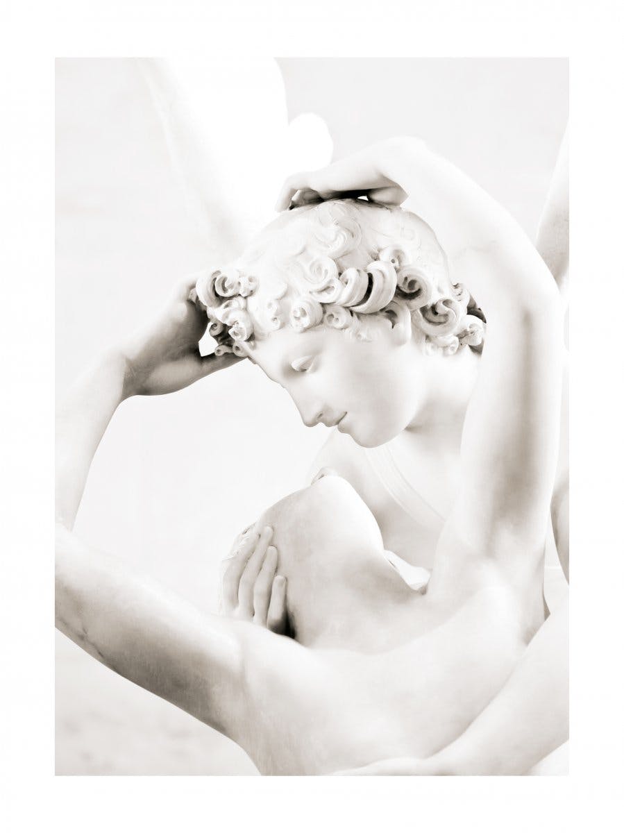 Bacio di Cupido Statua Poster 0