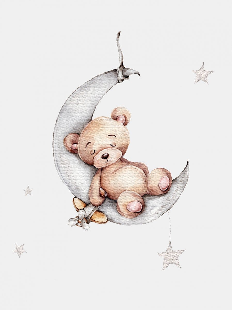 Sovende Teddybjørn Poster 0