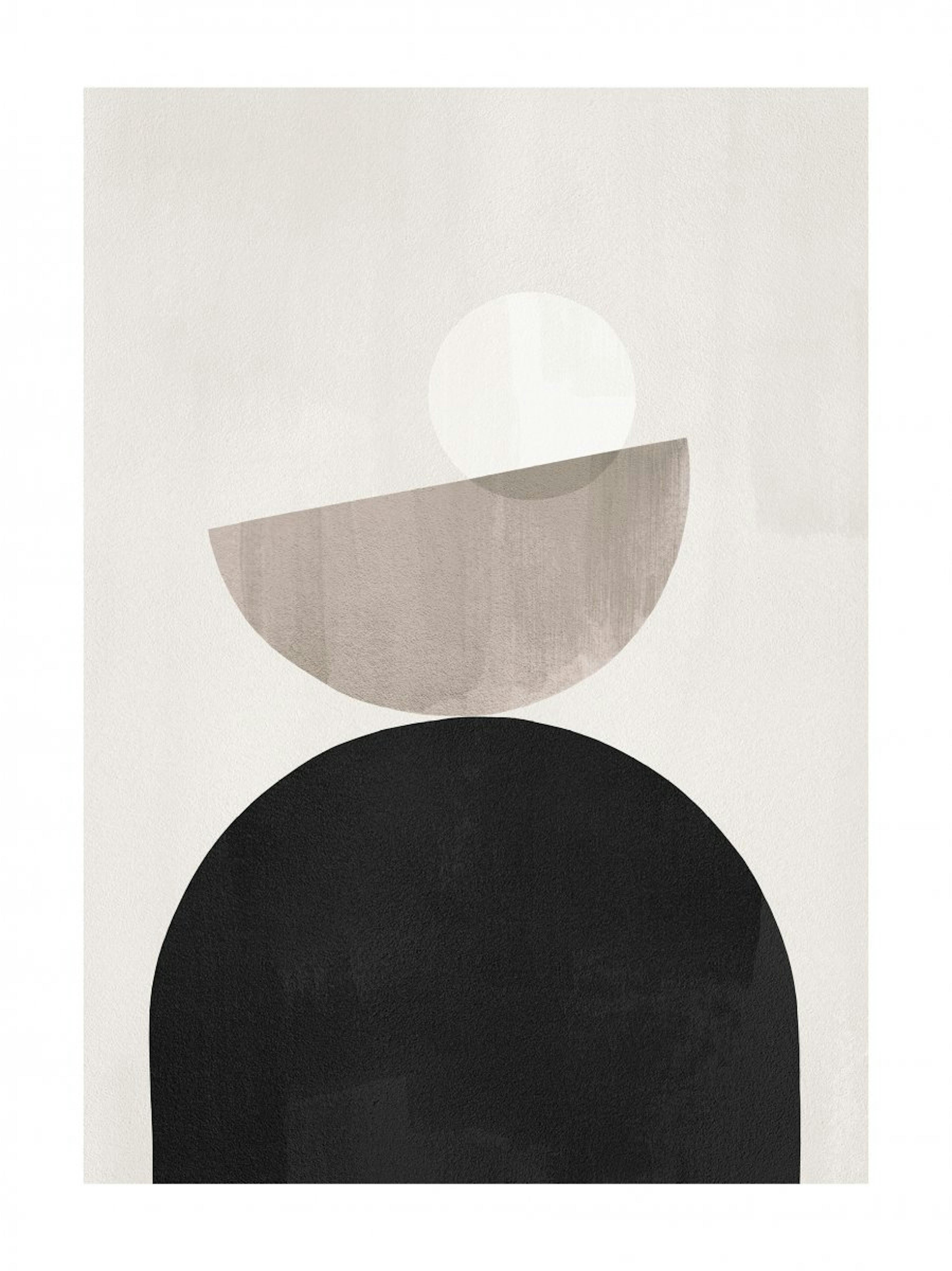 Graphic Shapes No4 Poster 0