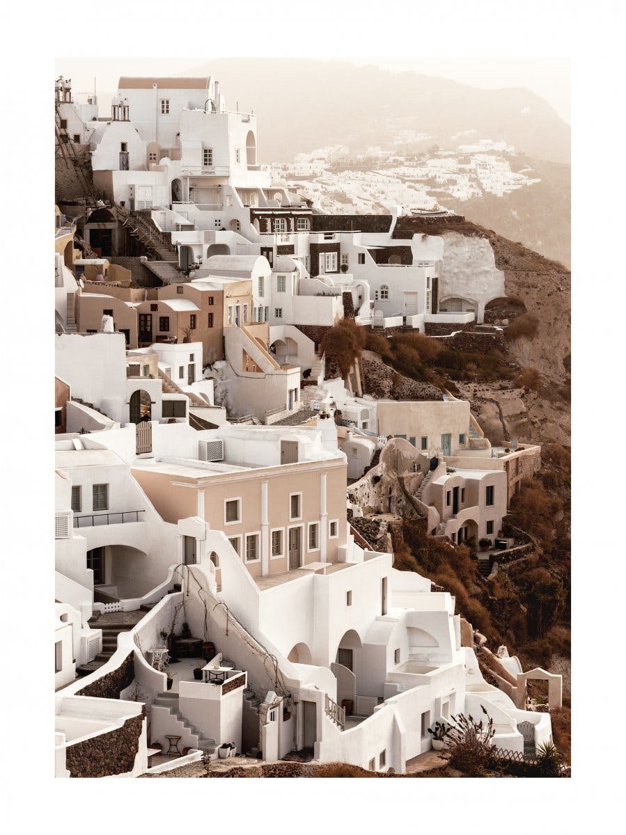 The Village of Oia Poster 0