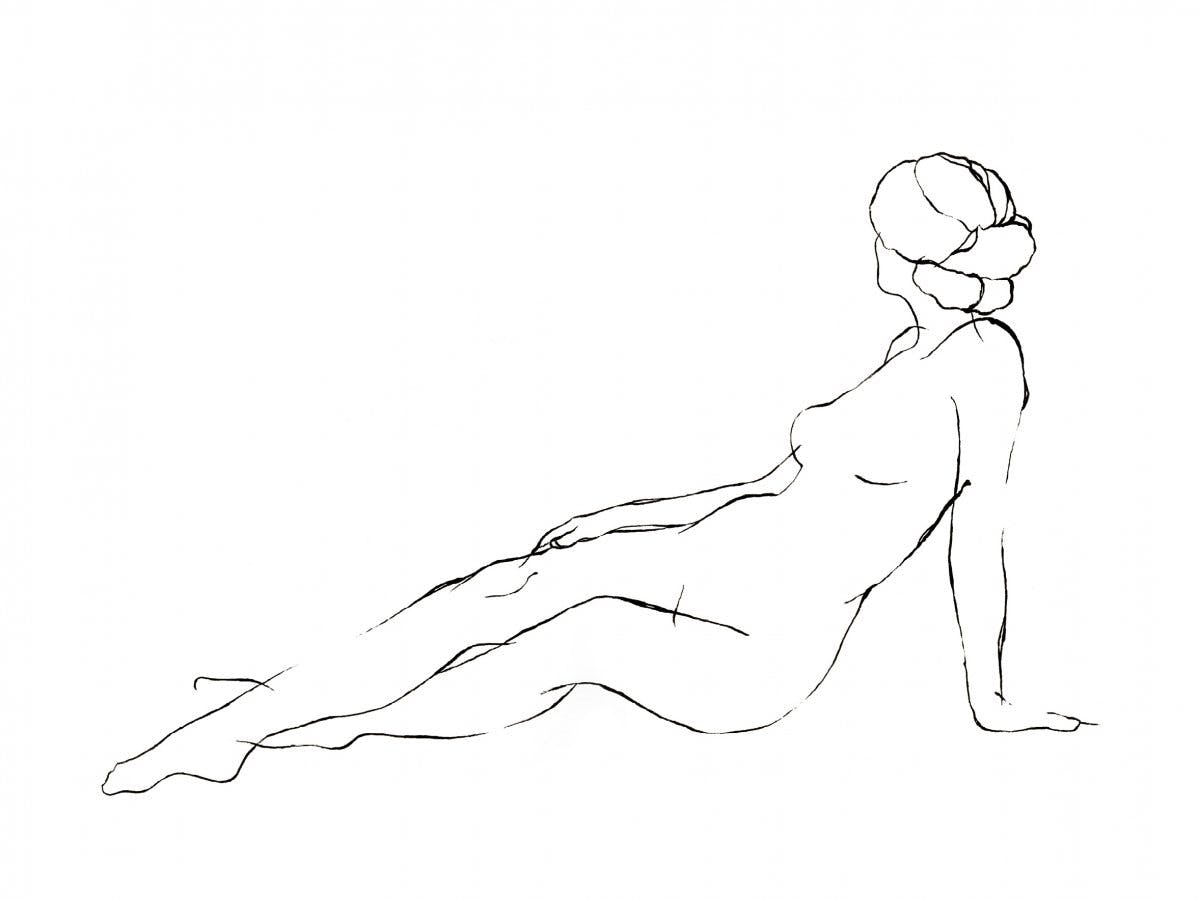 Nude Lines No2 Póster 0