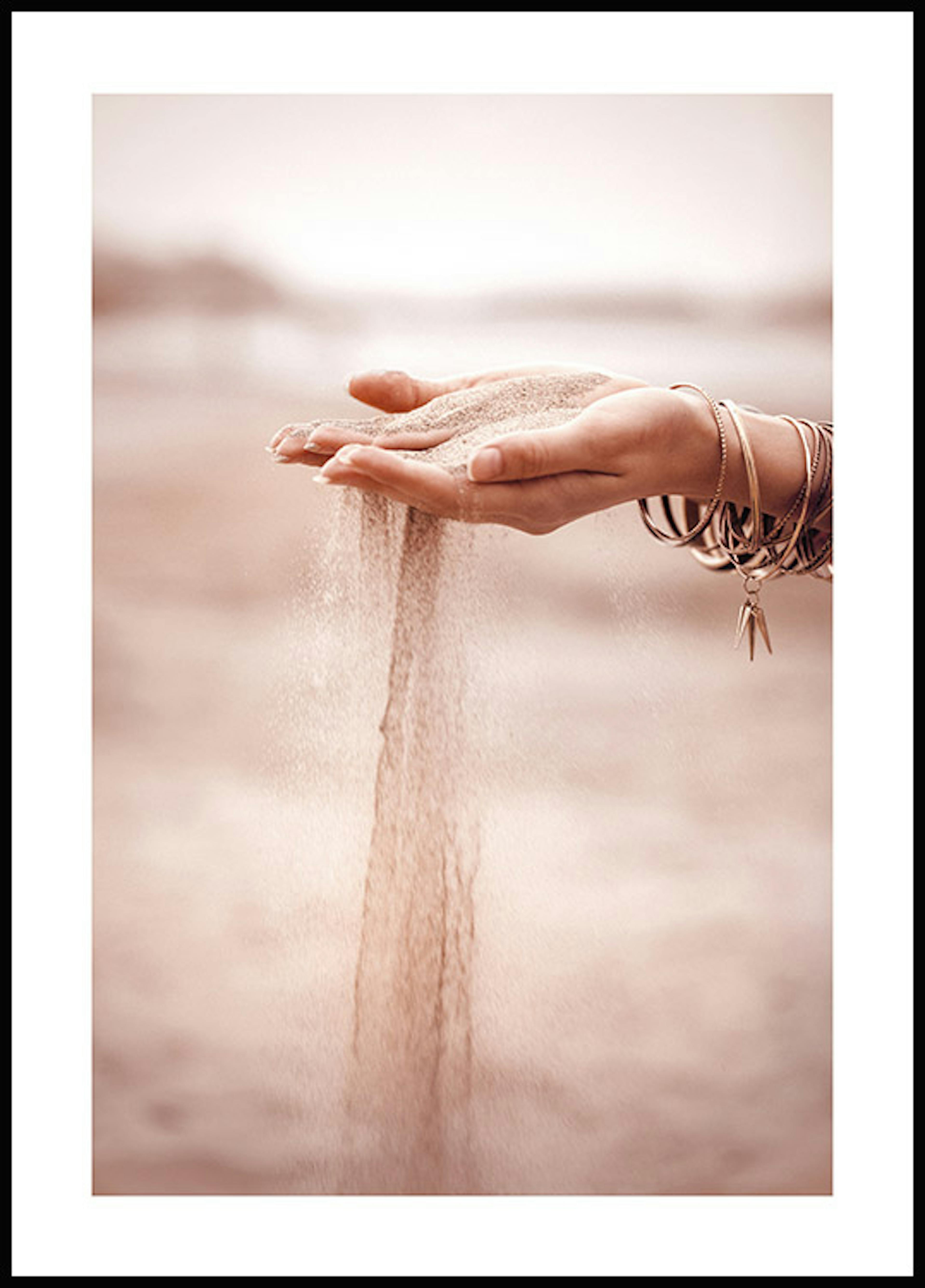 Sand Falling Poster 0
