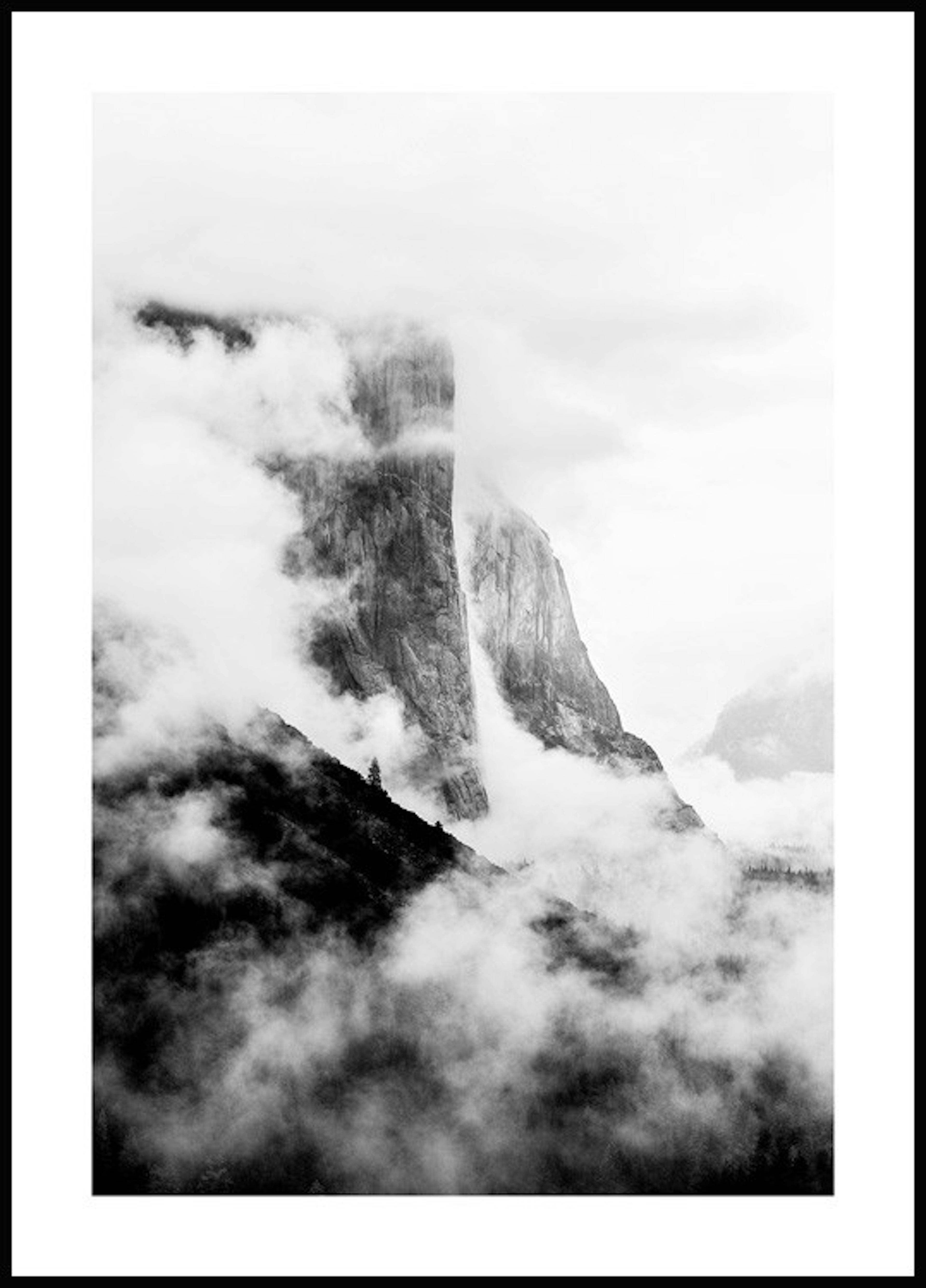 Yosemite Nubes Póster 0