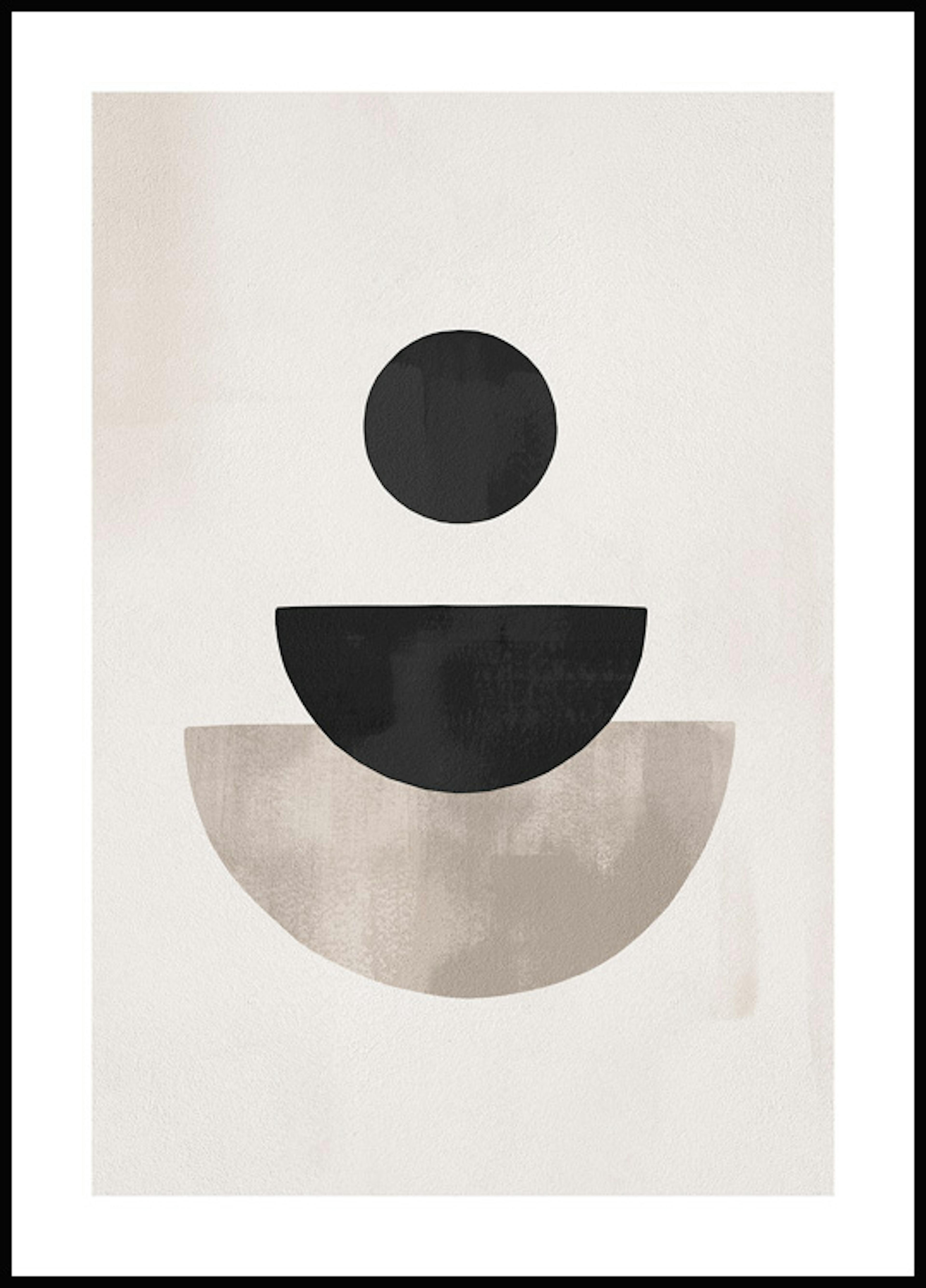Poster Graphic Shapes No3 0