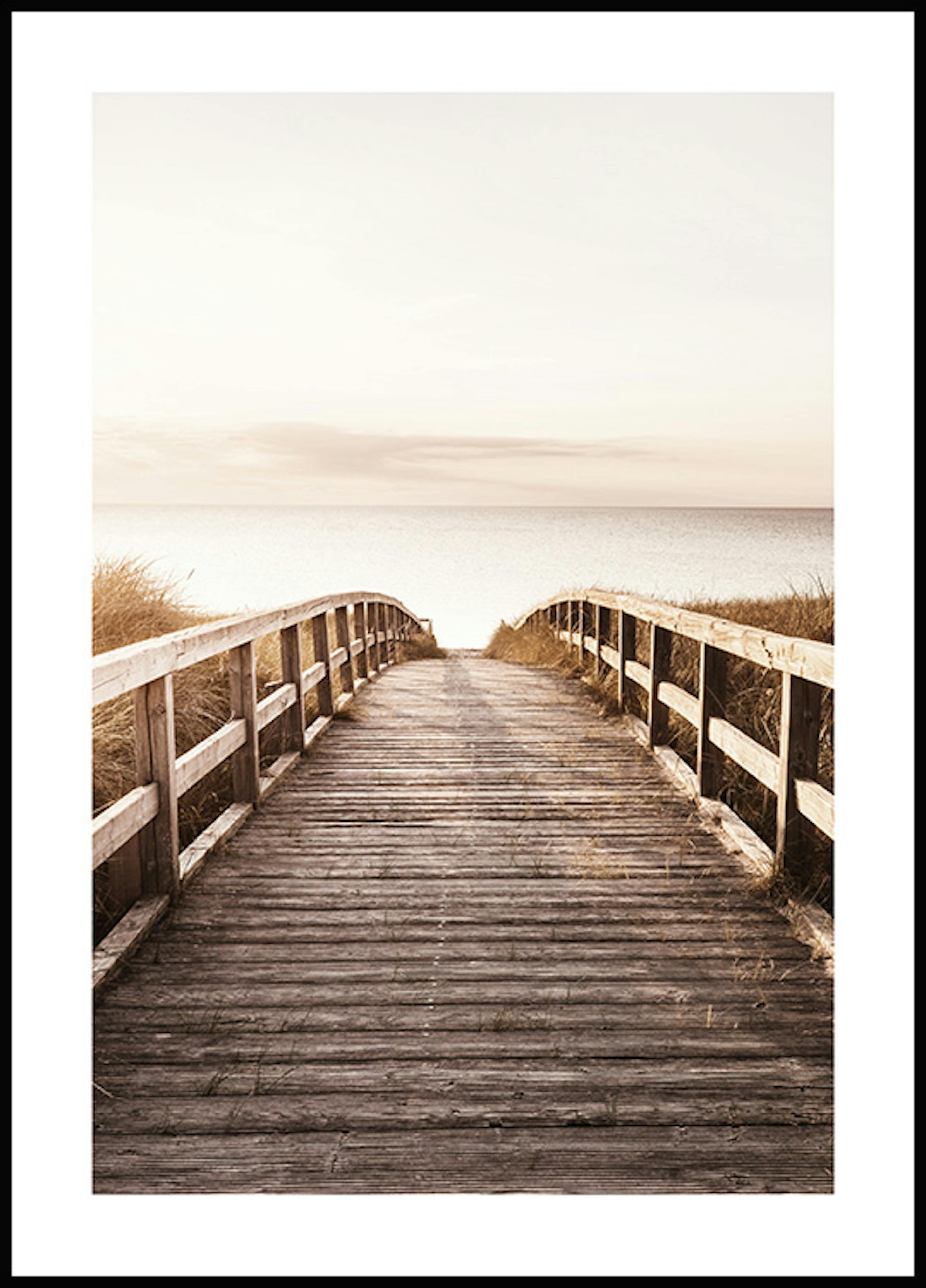 Path to the Beach Poster 0