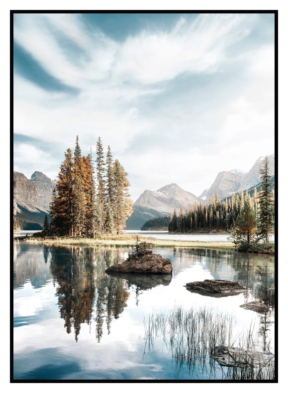 Spirit Island View Poster (21x30 cm) - Poster Store