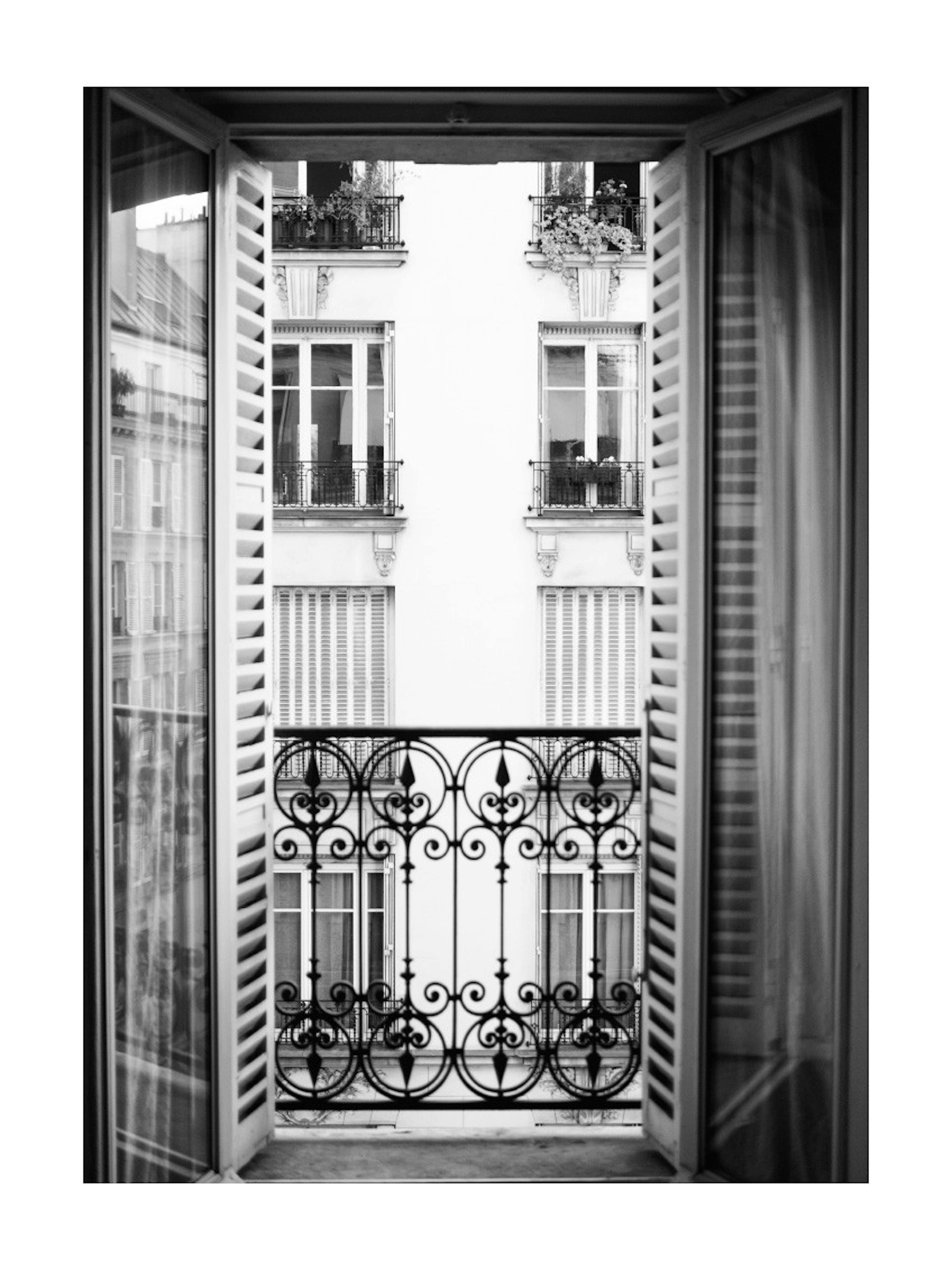 Paris Window Poster 0