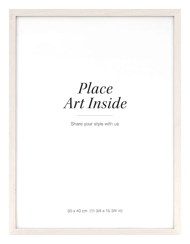 Light wood frame 30x40 cm (30x40 cm) - Poster Store