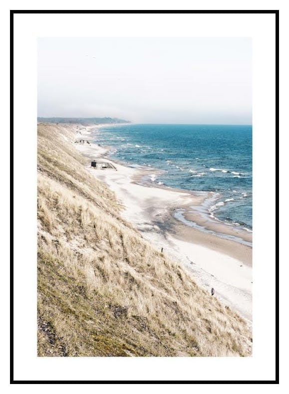 Plakat Widok na Plażę (40x50 cm) - Poster Store