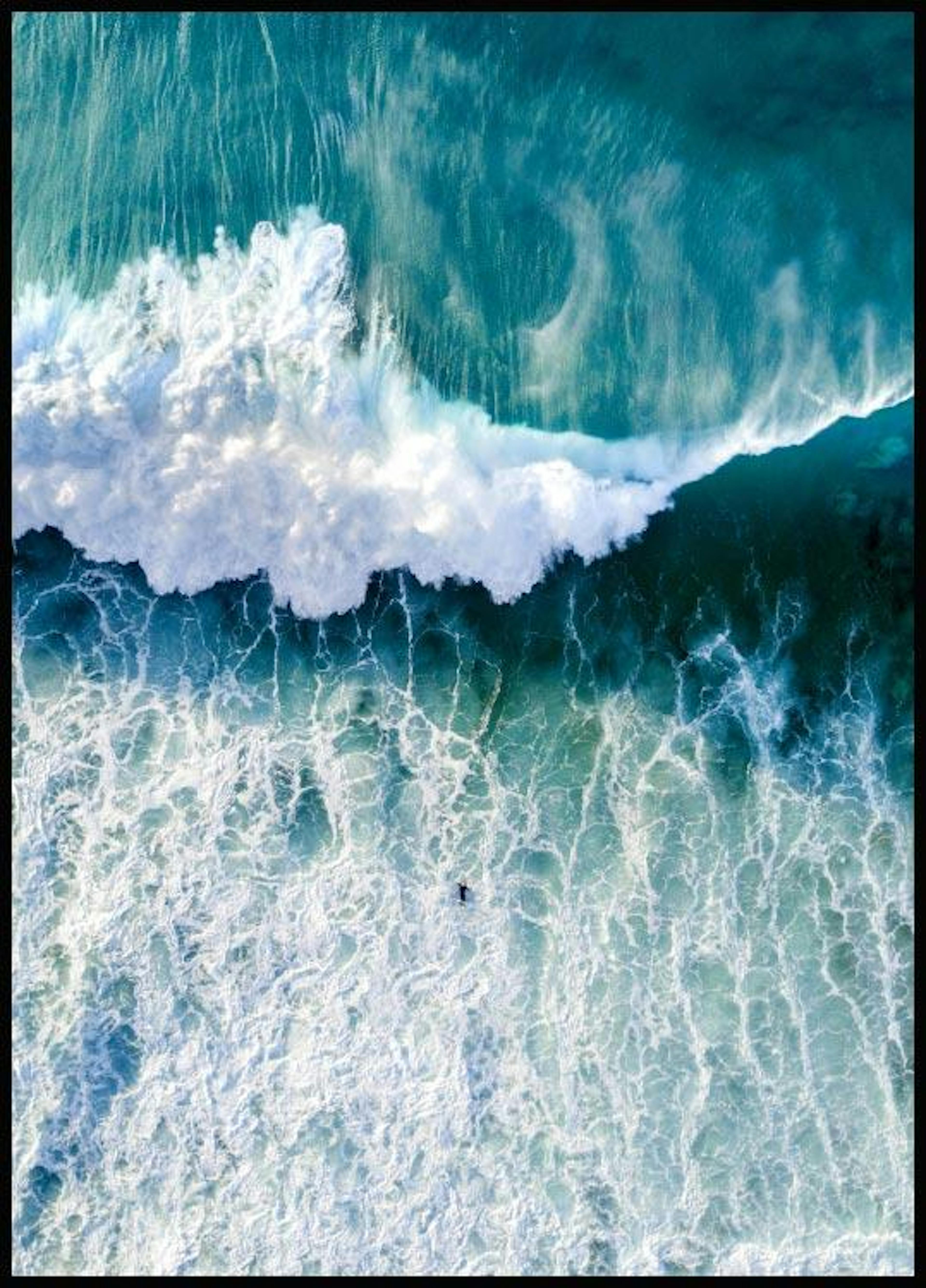 Surfers wave Poster 0