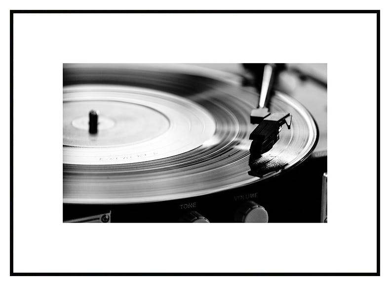 Record Player Poster (21x30 cm) - Poster Store