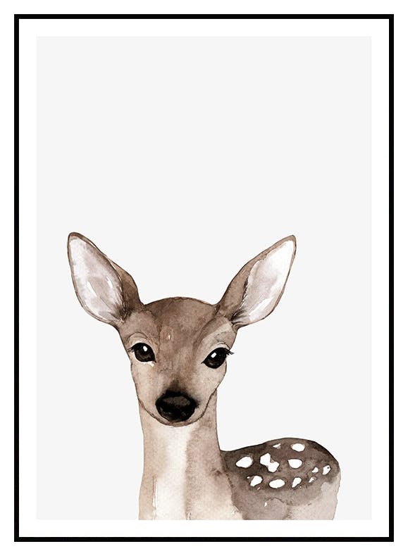 Plakat Mały Jelonek (30x40 cm) - Poster Store