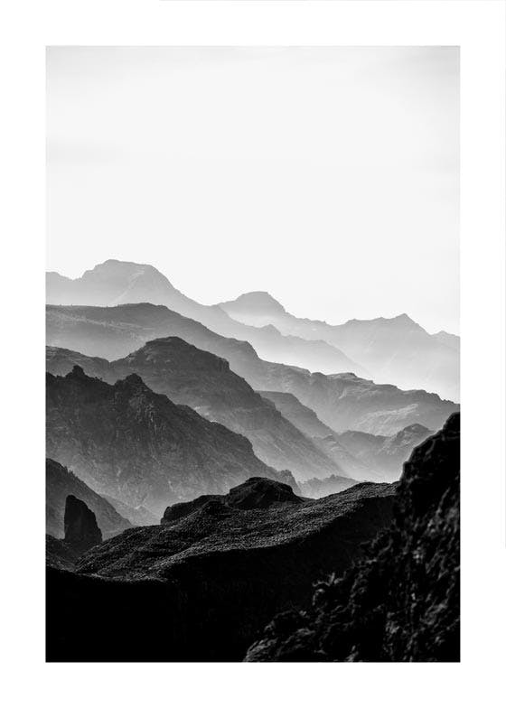 Black mountains Poster 0