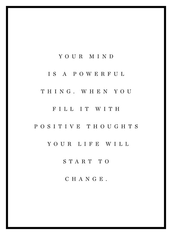Plakat Mind (30x40 cm) - Poster Store