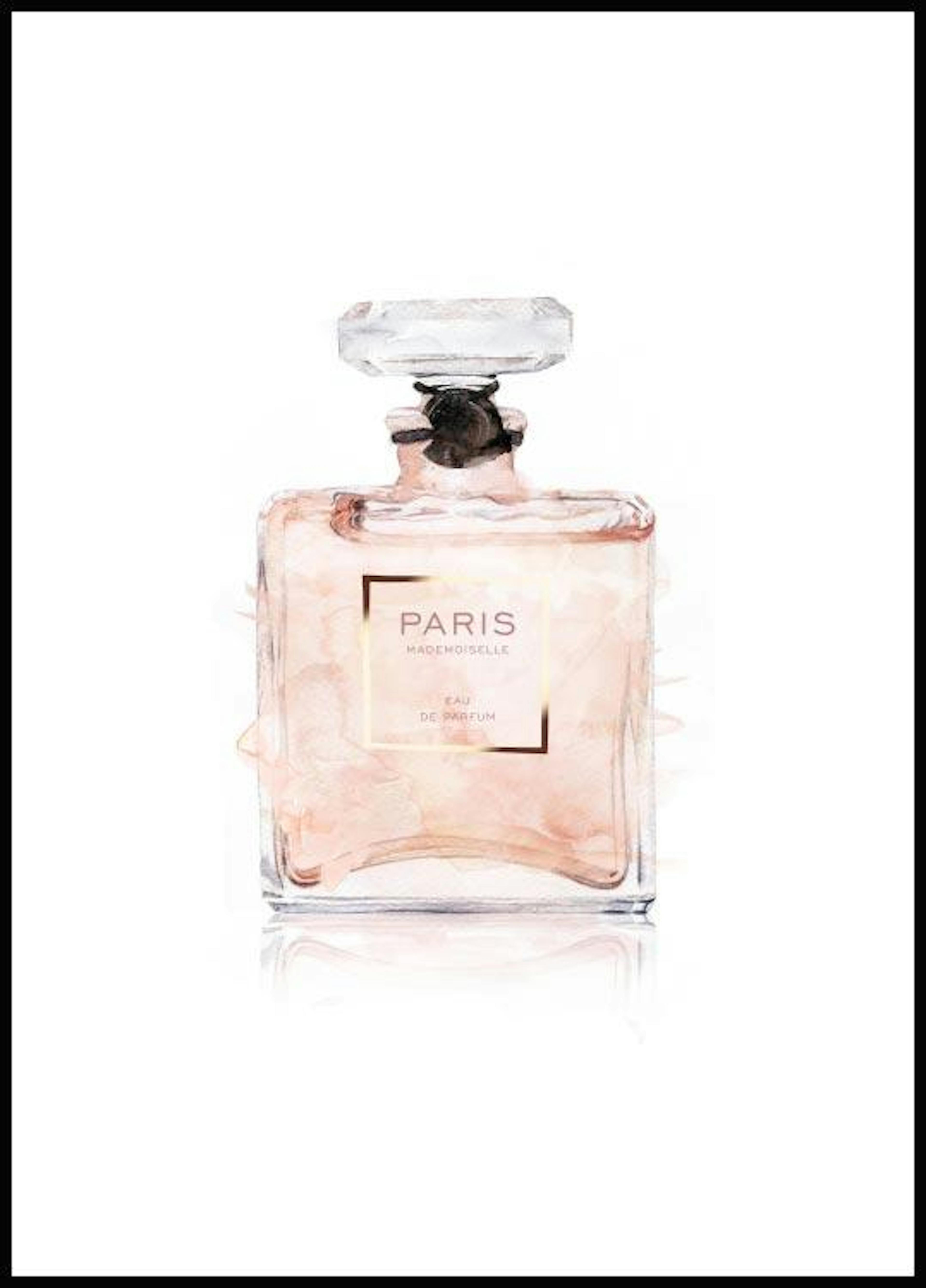 Rózsaszín parfüm poszter 0