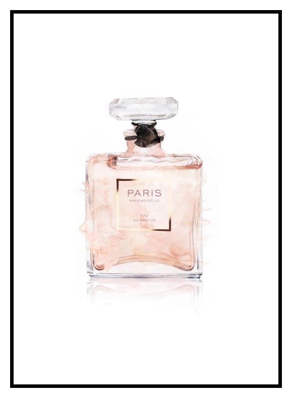 Pink perfume Poster (50x70 cm) - Poster Store