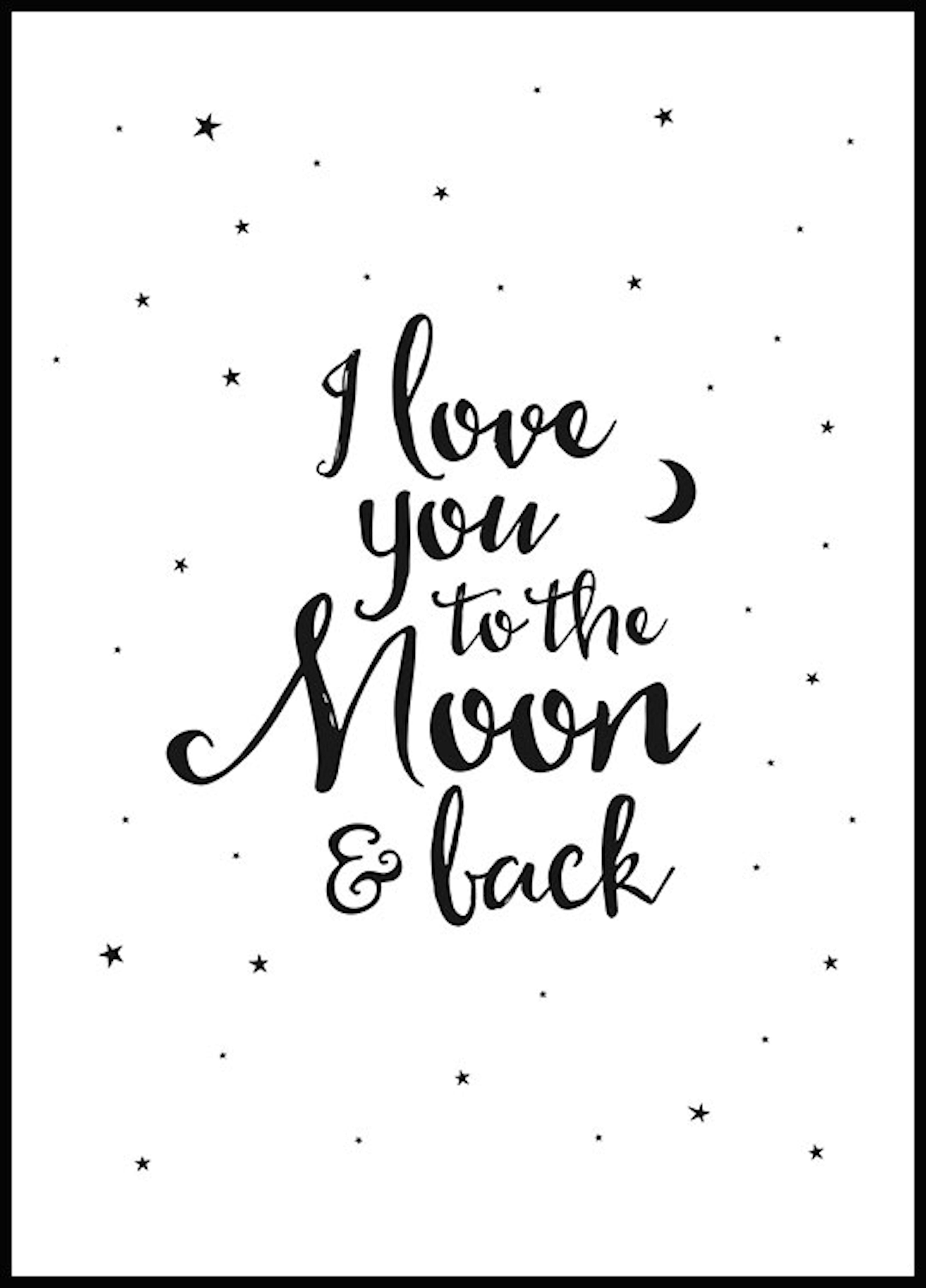 To the Moon Poster 0
