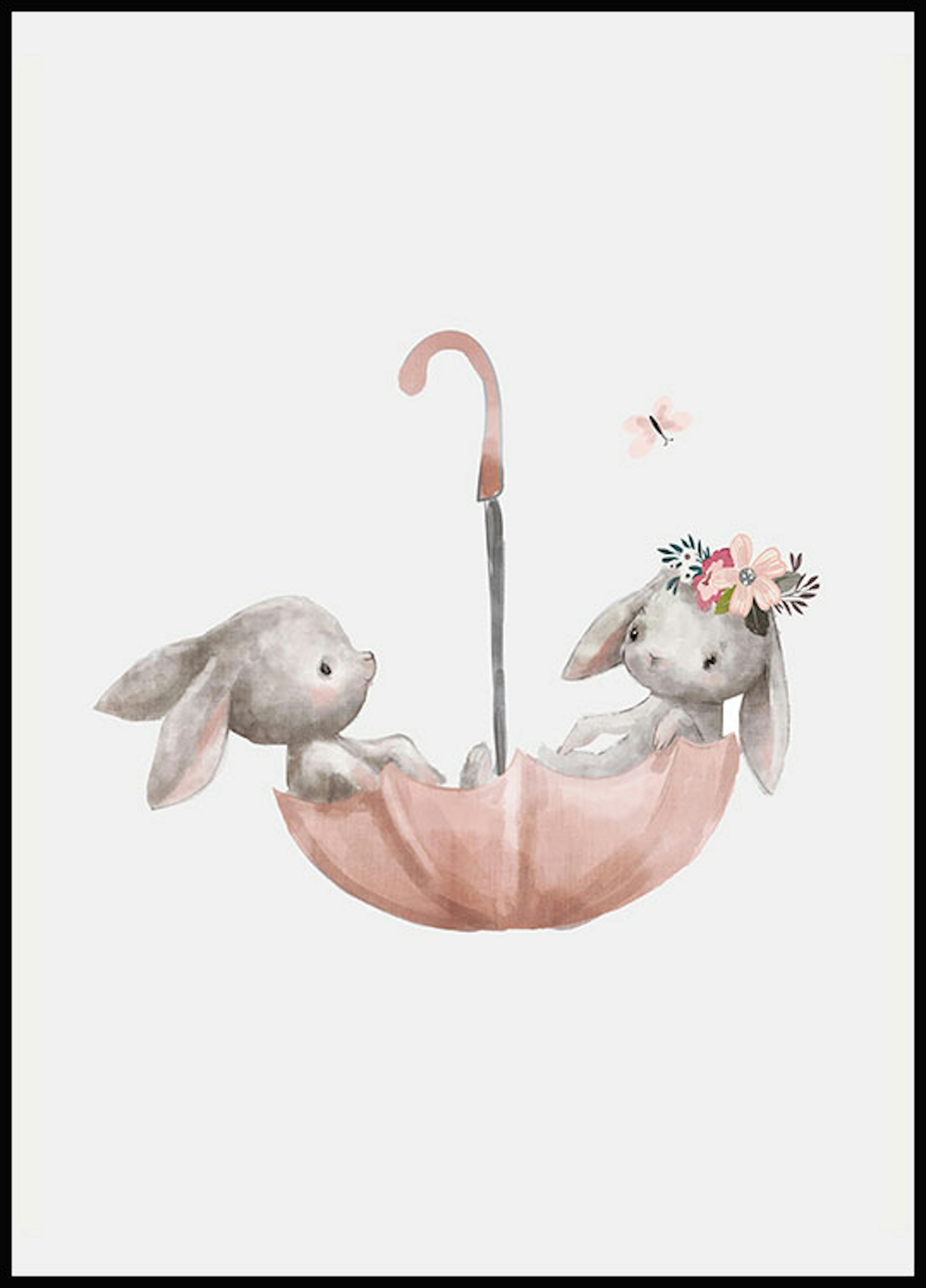 우산속 토끼 포스터 0