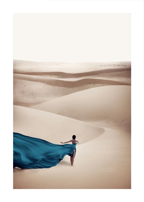 Desert dress. Poster 0