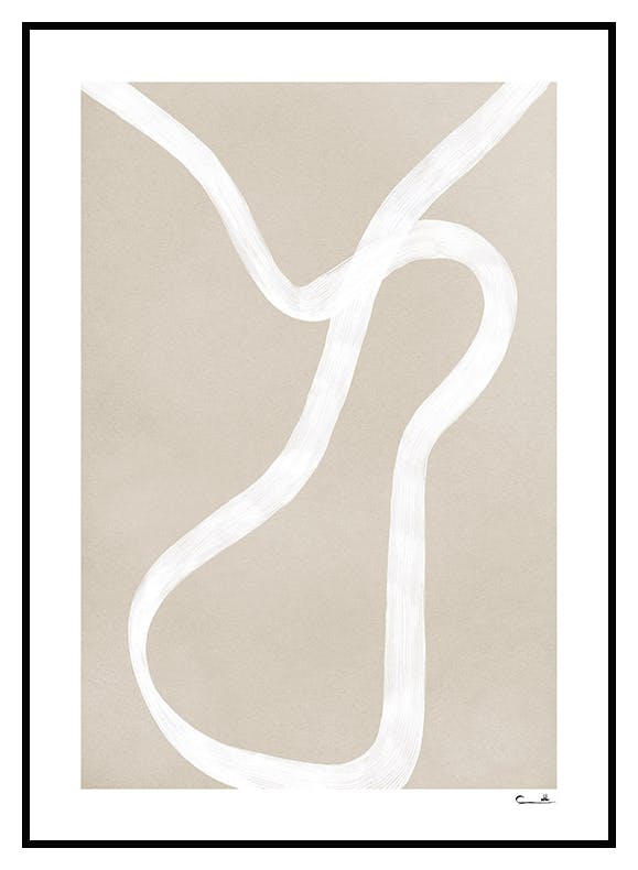 Plakat Beige (21x30 cm) - Poster Store