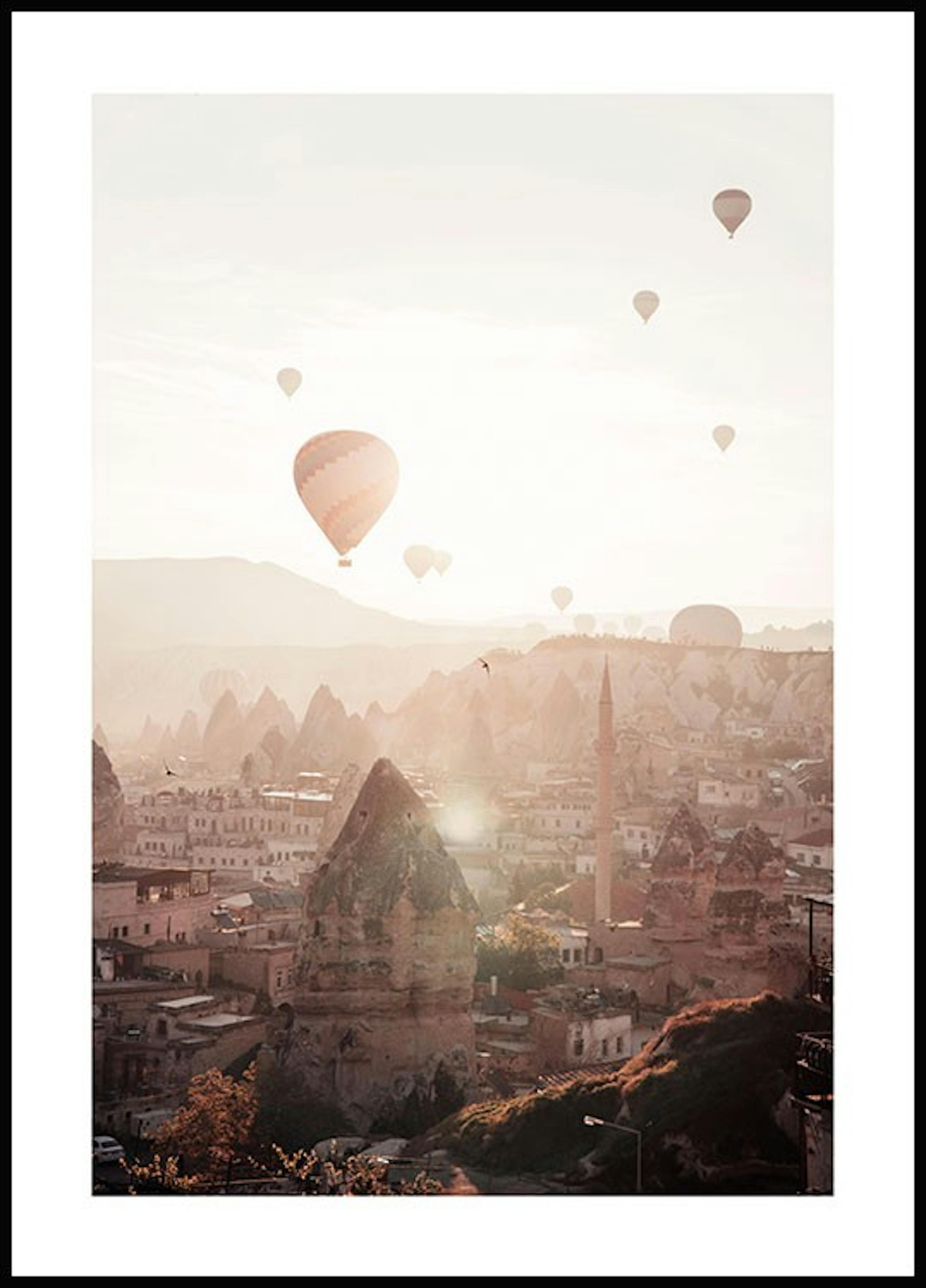 Cappadocia Air Balloons Poster thumbnail