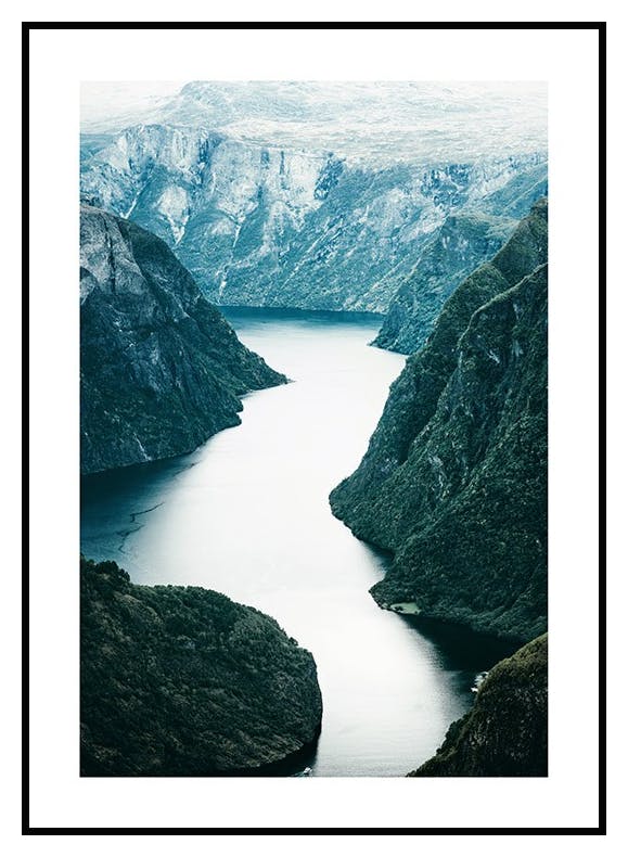 Plakat Skandynawski Pejzaż (50x70 cm) - Poster Store