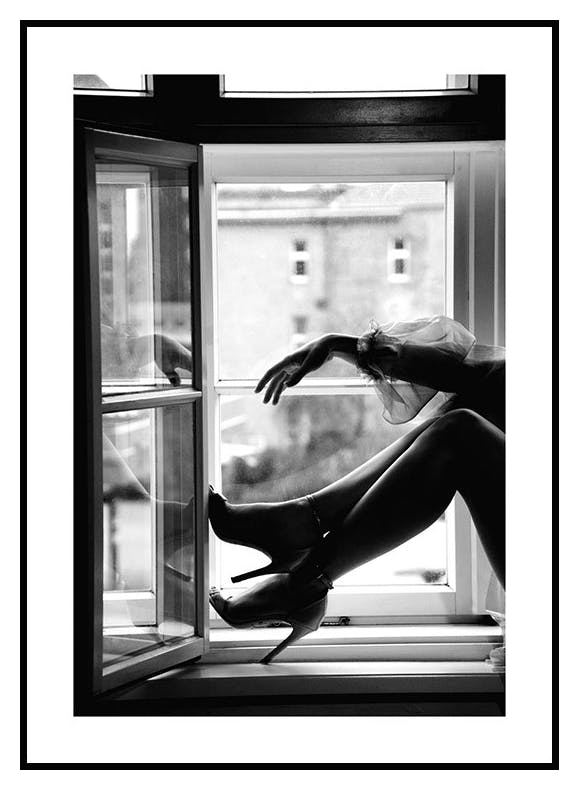 Window High Heels Poster (50x70 cm) - Poster Store