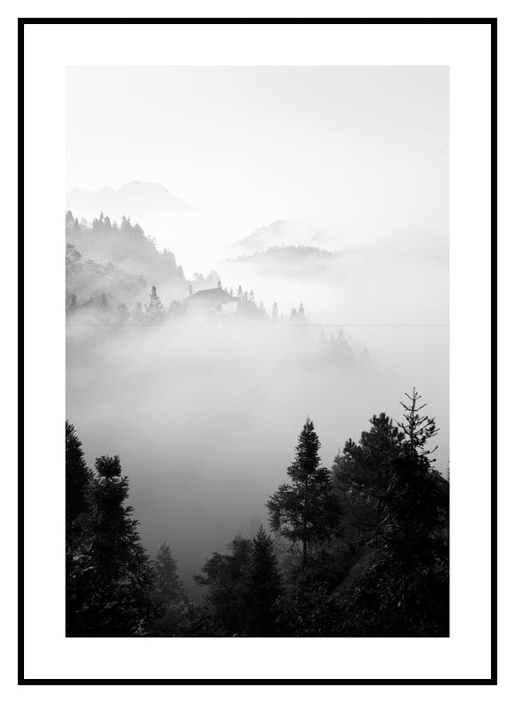 Plakat Mgła o Poranku (30x40 cm) - Poster Store