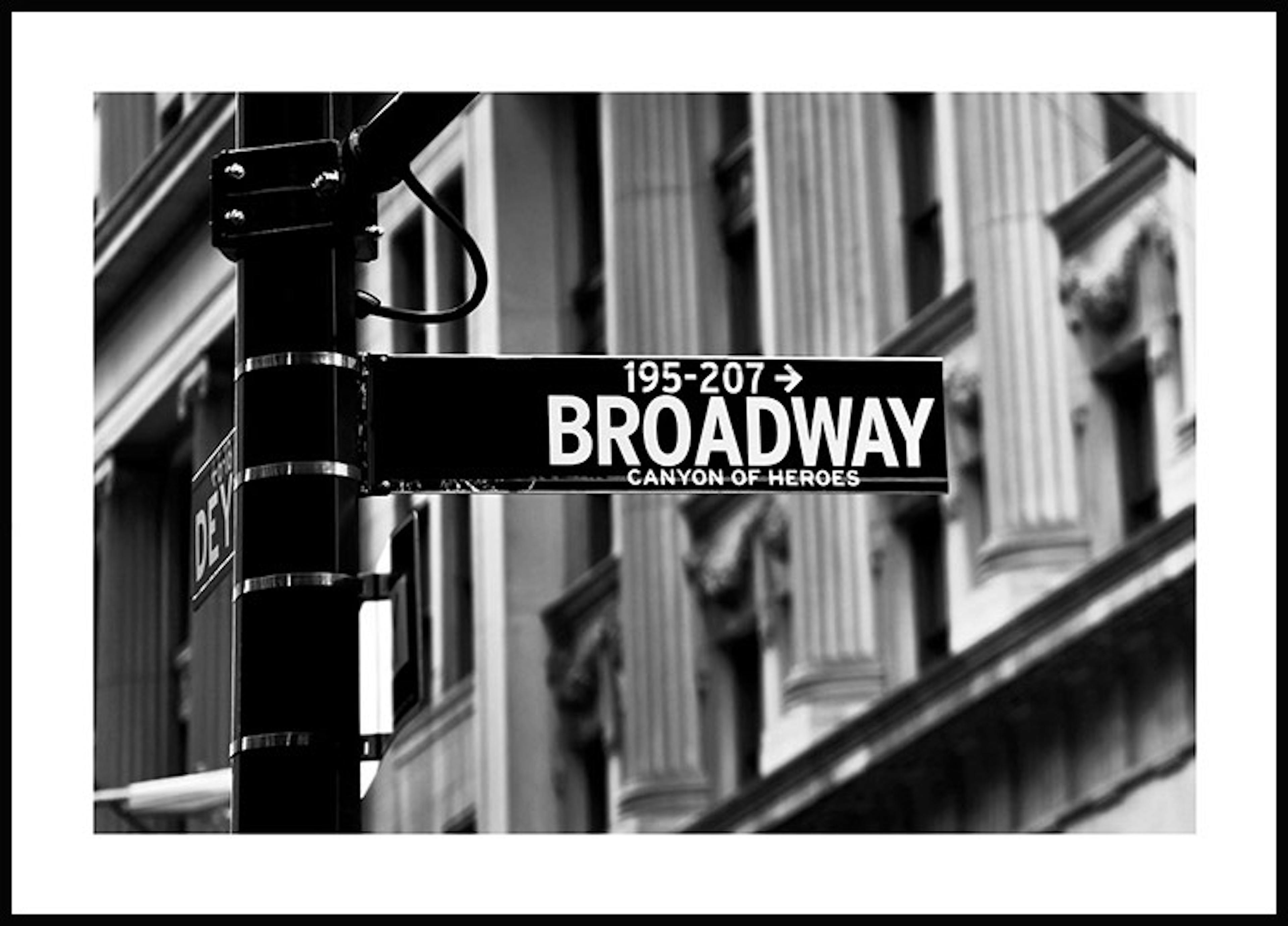 Broadway utcatábla poszter 0
