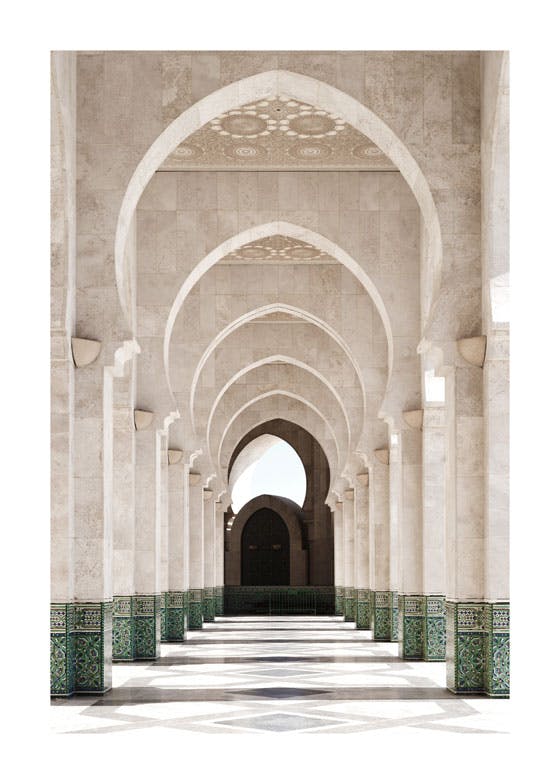 Marrakech Arches Juliste 0