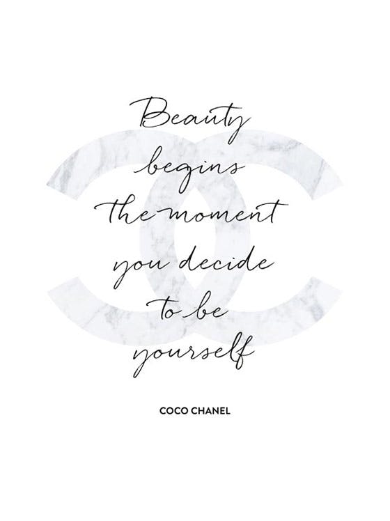 Coco Chanel. Affiche 0