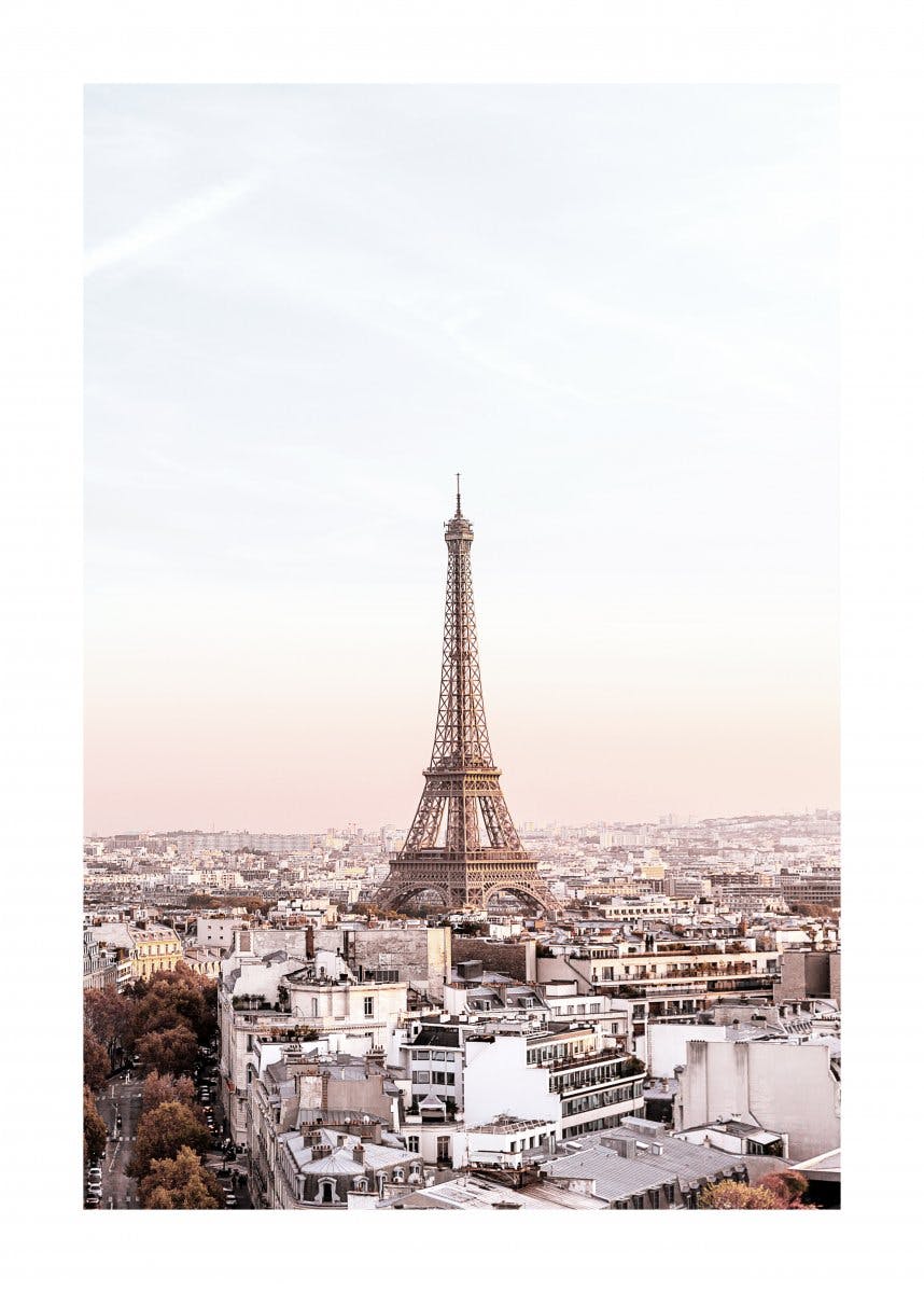 Parijs Ochtendgloren Poster 0