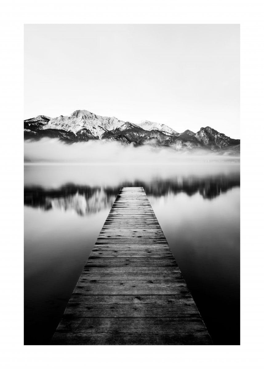 Jetty on the Lake Poster 0