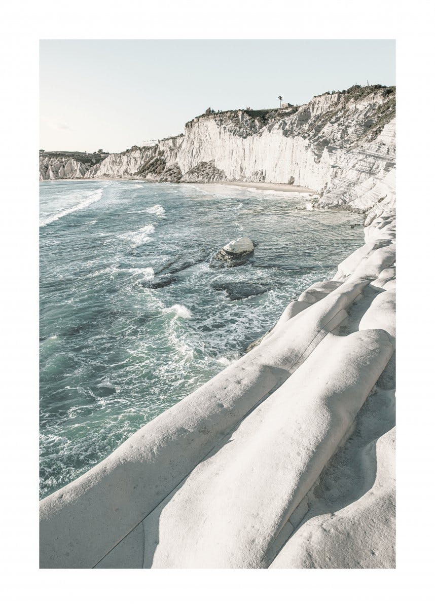 Falaises Blanches Poster 0