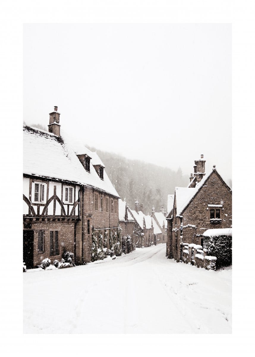 겨울 마을 포스터 0
