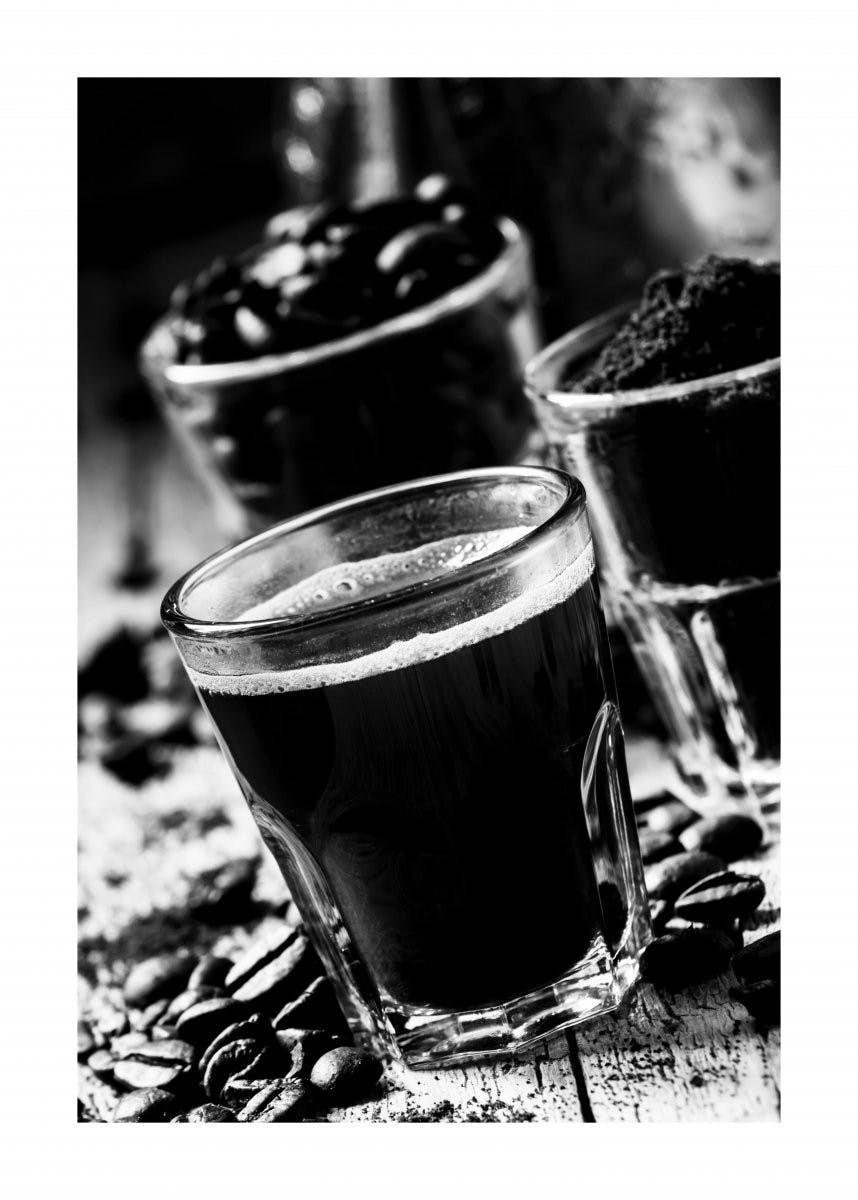 Glass of Coffee Poster 0