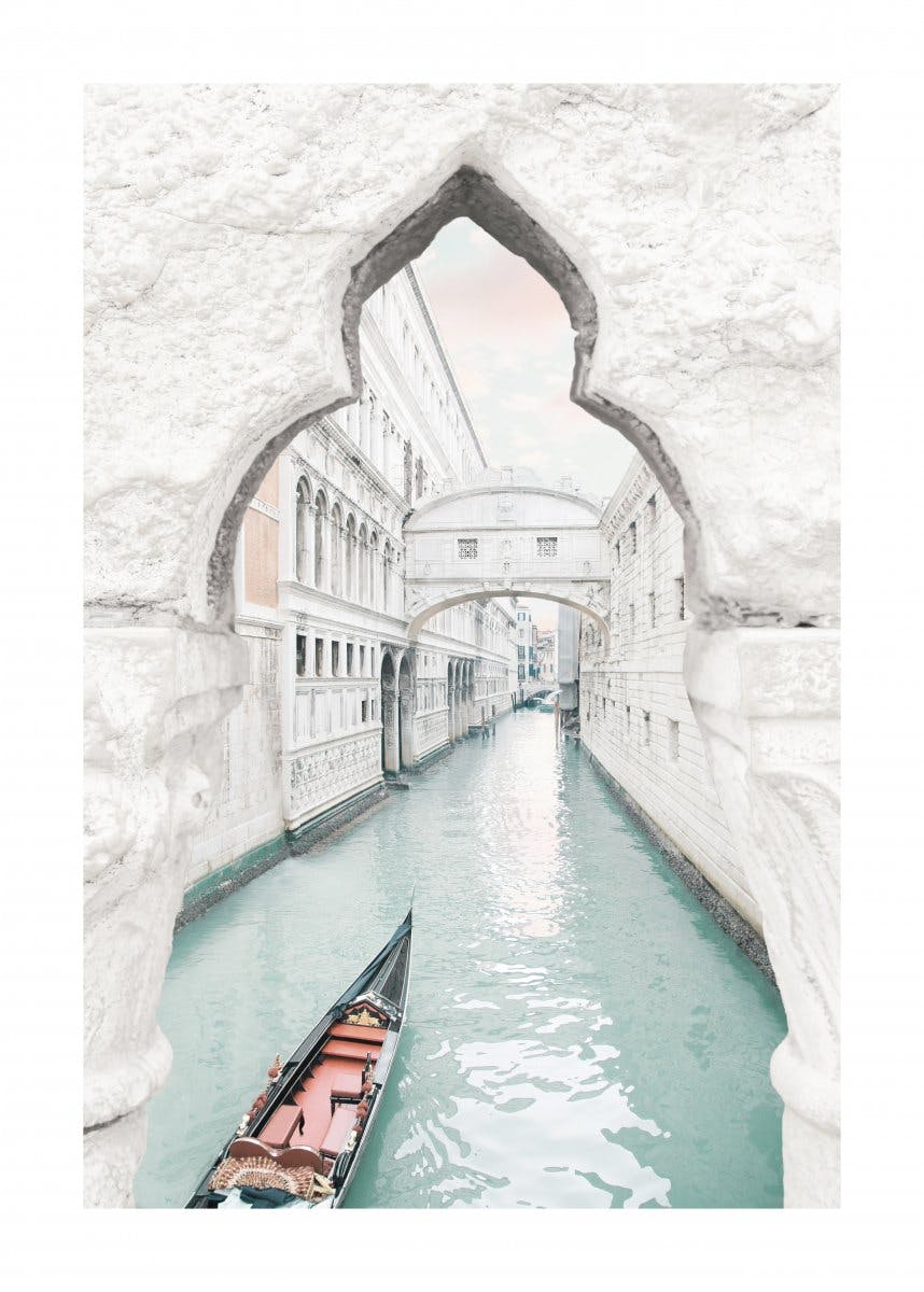 Venedig Kanal Plakat 0