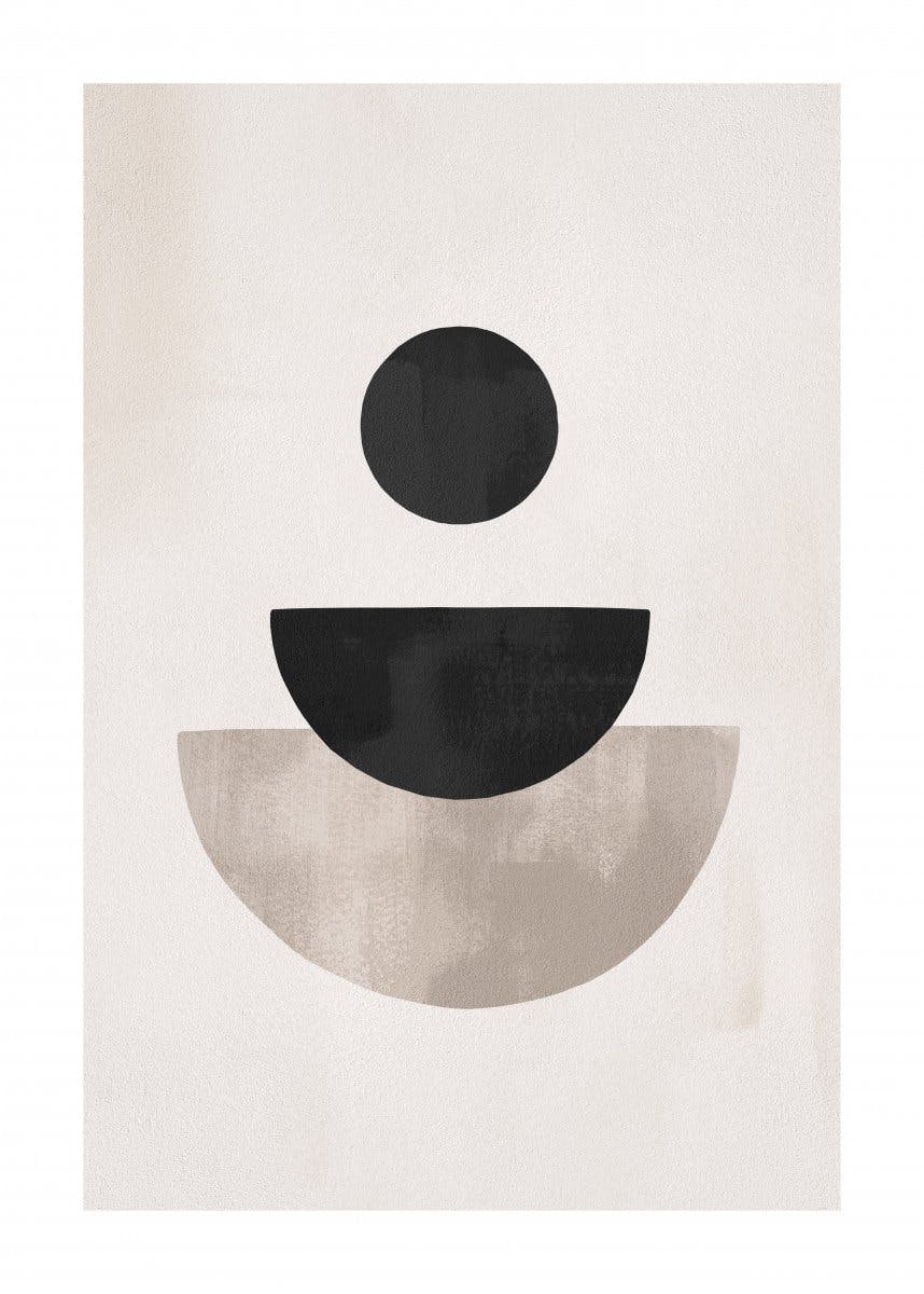 Graphic Shapes No3 Poster 0