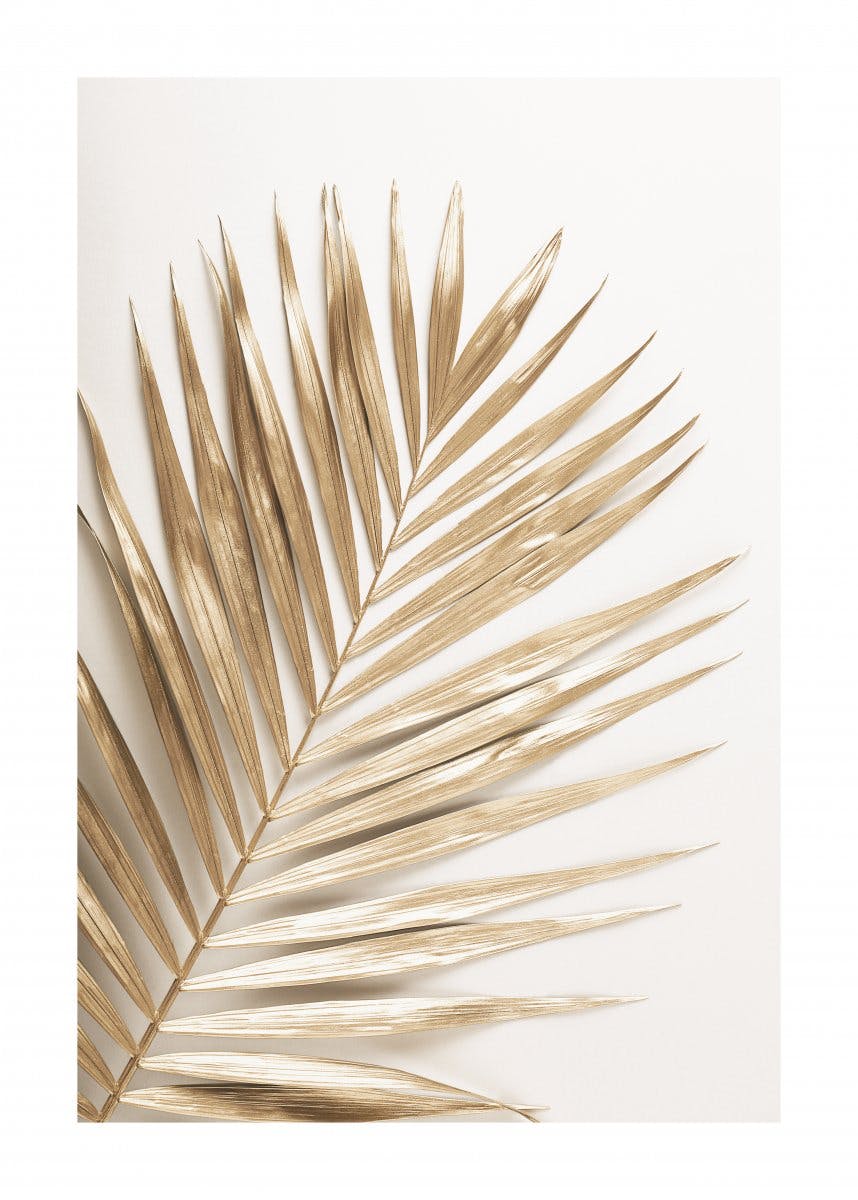 Gold Palm Poster 0