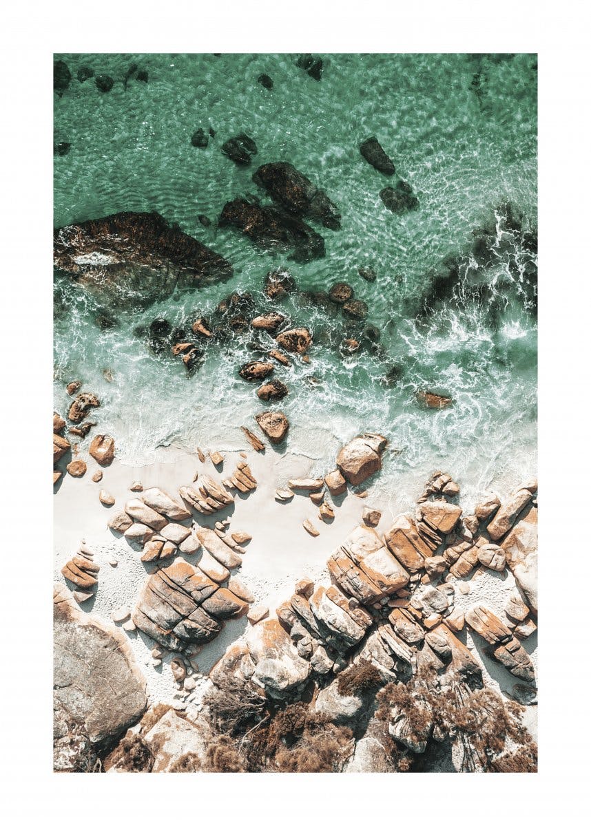 Wellenbrechen Poster 0