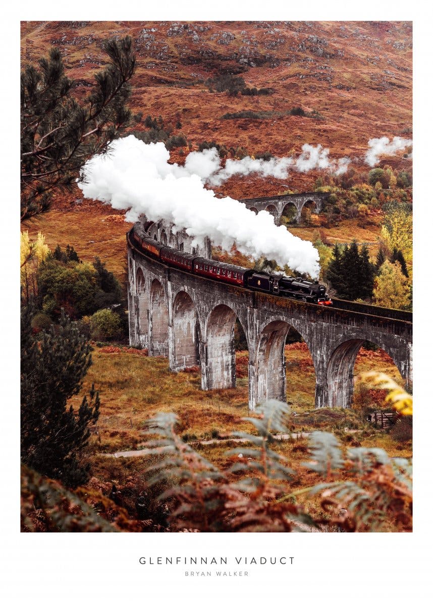 Glenfinnan Viadukt Plakat 0